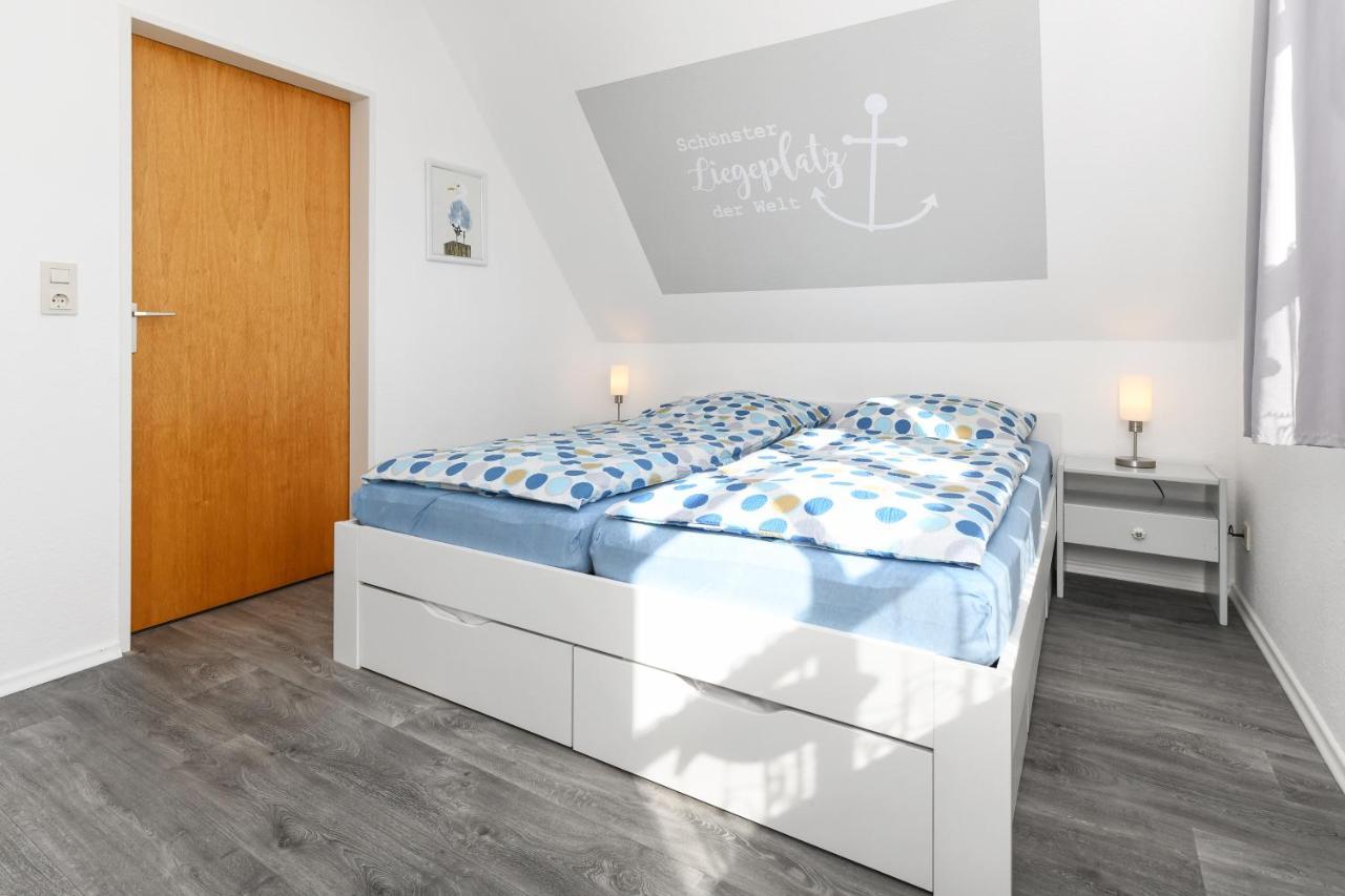 Ferienwohnung Seepferdchen Im Wohnpark Werdum Ngoại thất bức ảnh